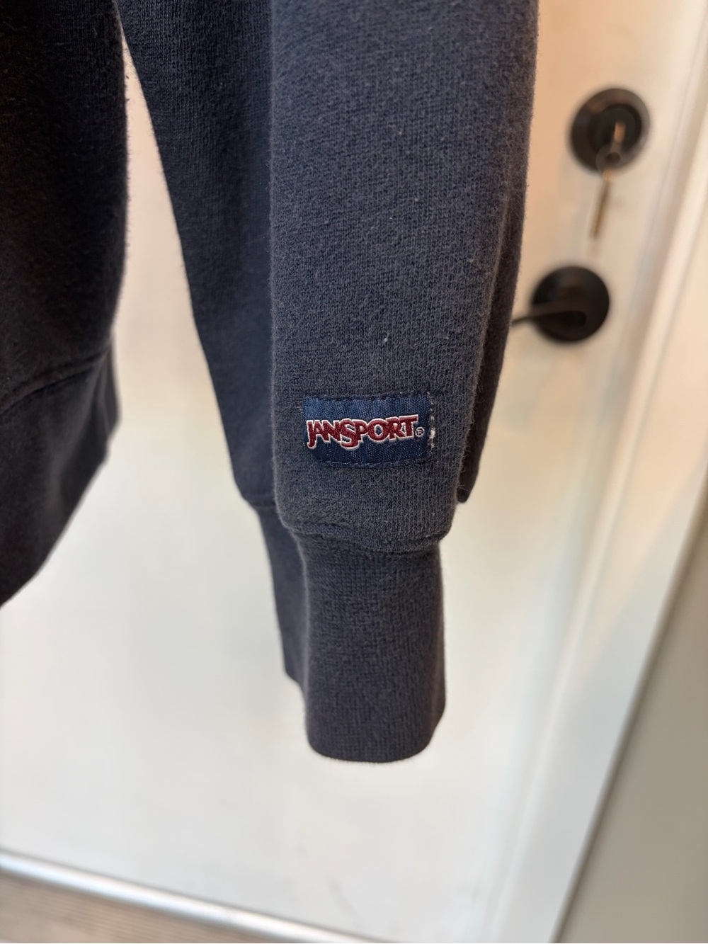 Jansport VTG University of Michigan Navy Zip-Up Hoodie, Men’s L, GUC - Picture 6 of 8